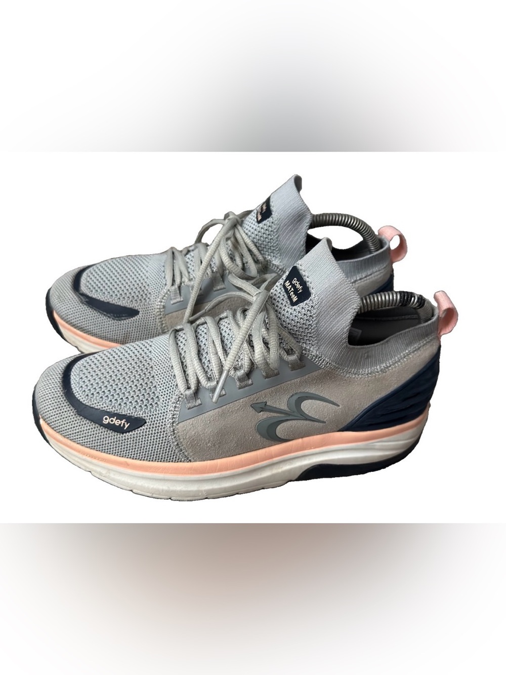 Gravity Defyer GDEFY MATeeM Women's 9.5 M Cross Trainer Shoes Gray Pink